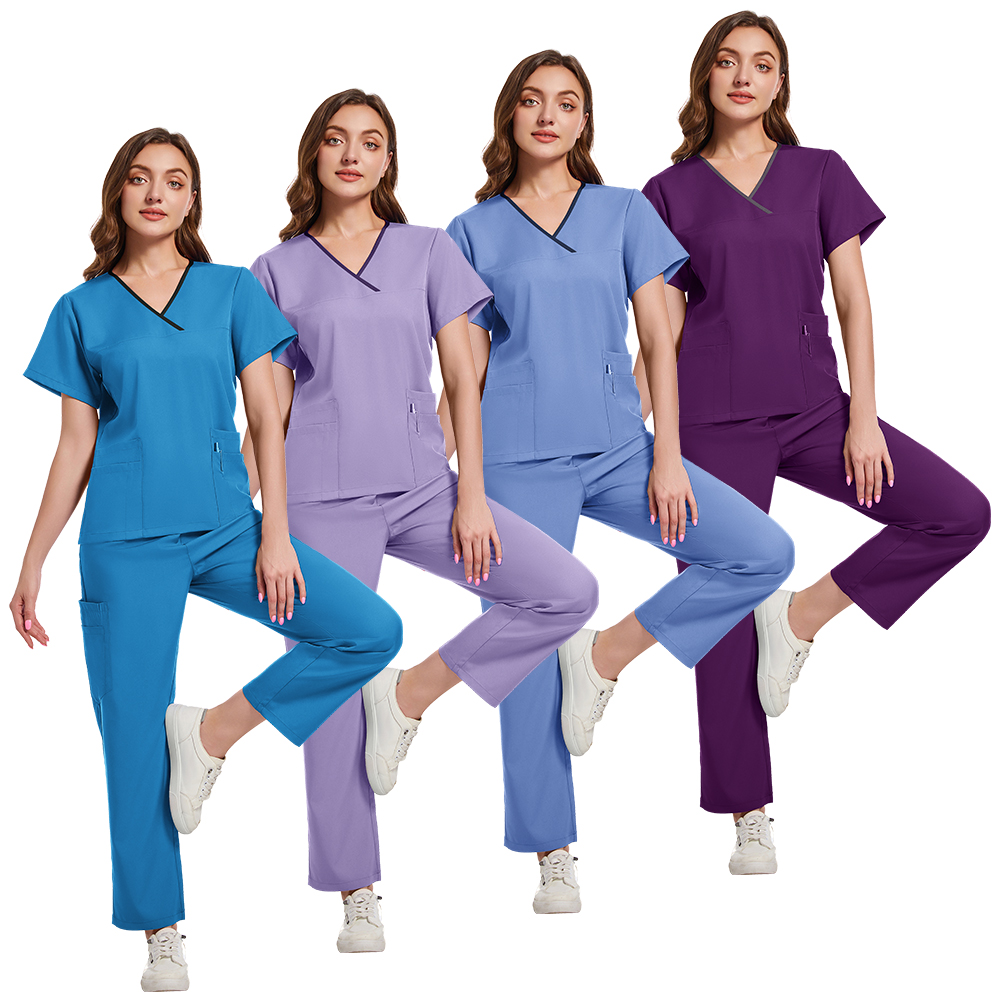 Medical Lab Coat - Plus size esfrega conjunto feminino uniformes