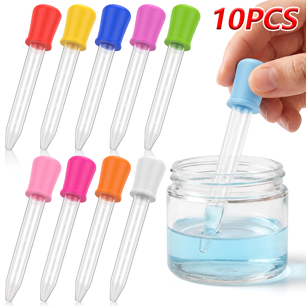 Lab Pipette Tip - 10 Peças de Pipetas de Silicone
