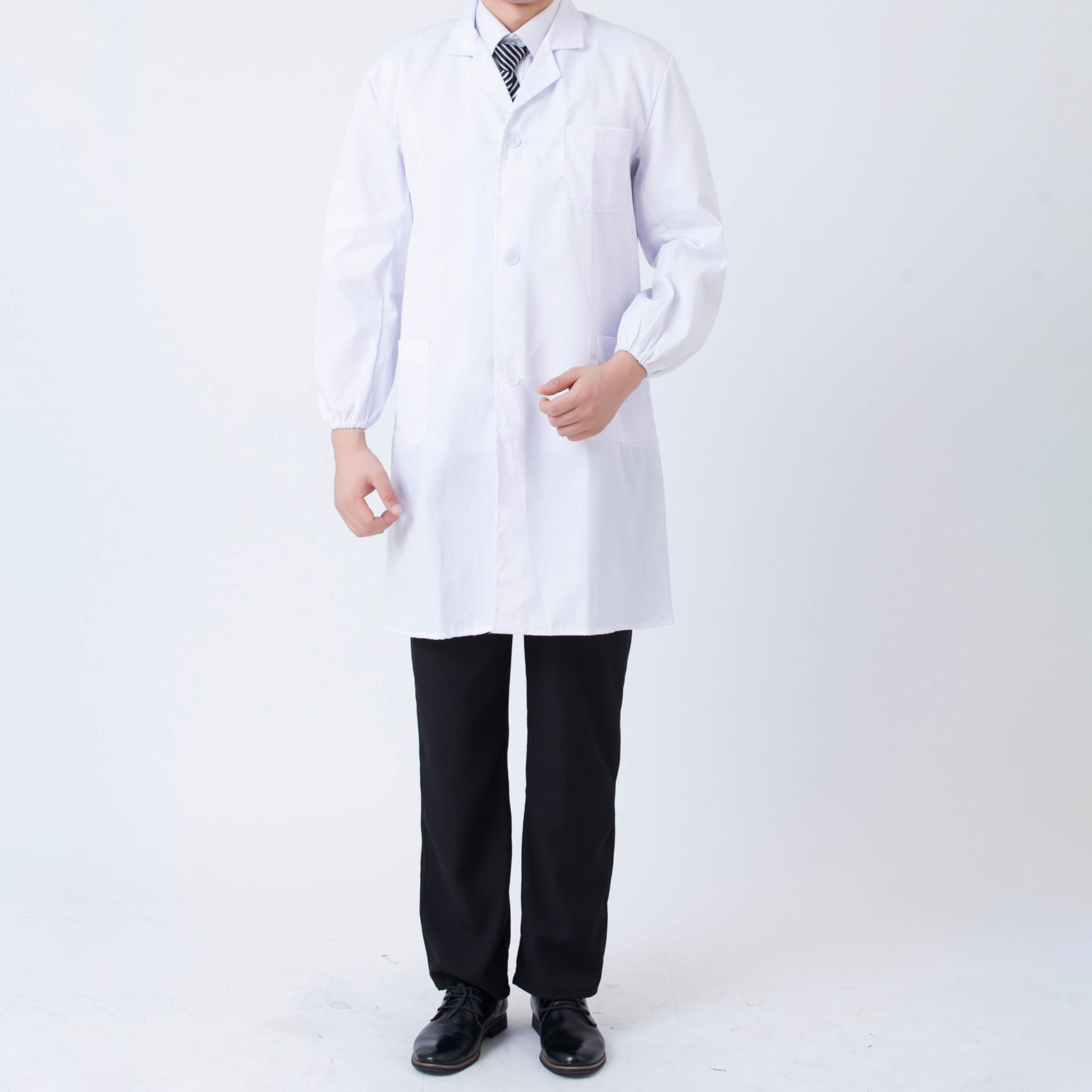 Medical Lab Coat - Jaleco branco para estudantes de medicina