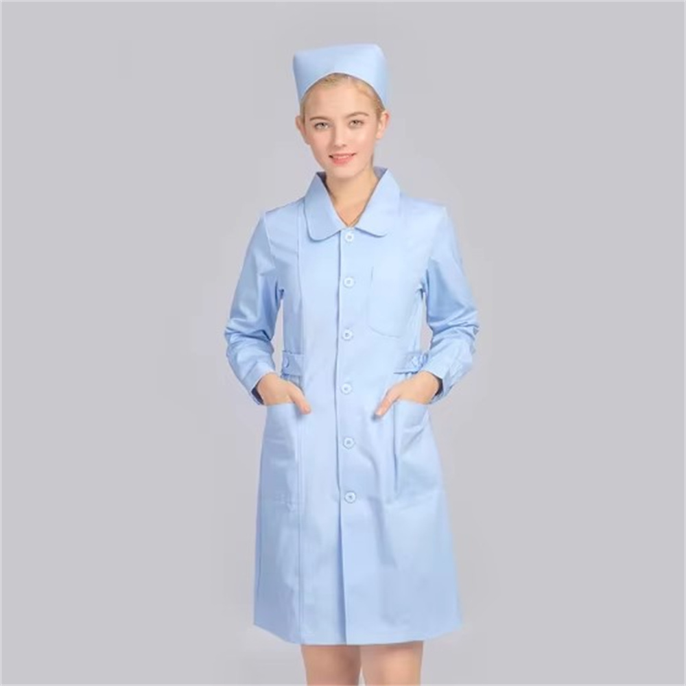 Novo algodão puro respirável b - Medical Lab Coat avaliação e preço