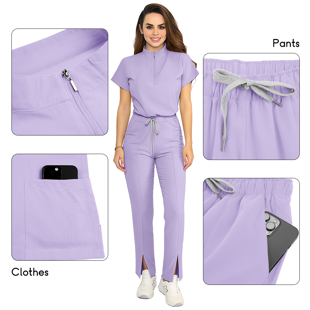 Conjunto de Roupas Médicas Fem - Medical Lab Coat avaliação e preço