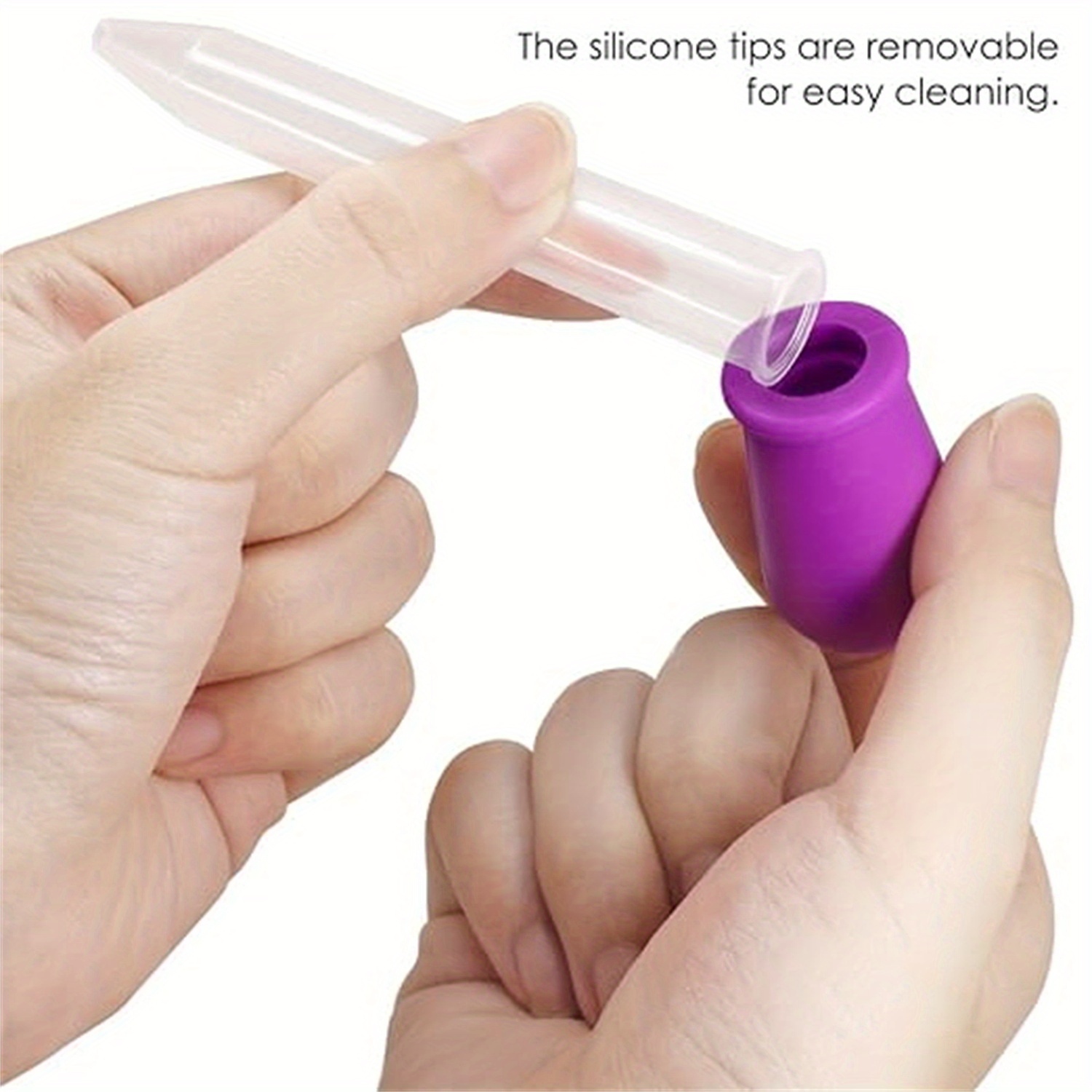 8 peças de pipetas de silicone - Lab Pipette Tip avaliação e preço