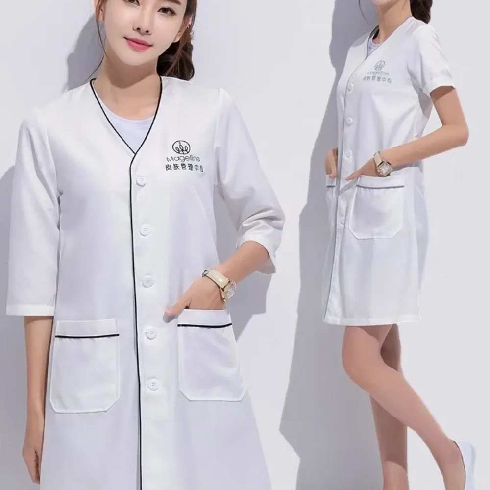 Uniforme de Beleza Personaliza - Medical Lab Coat avaliação e preço