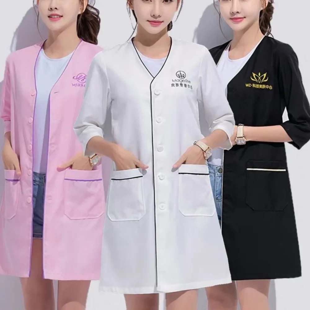 Uniforme de Beleza Personaliza - Medical Lab Coat avaliação e preço