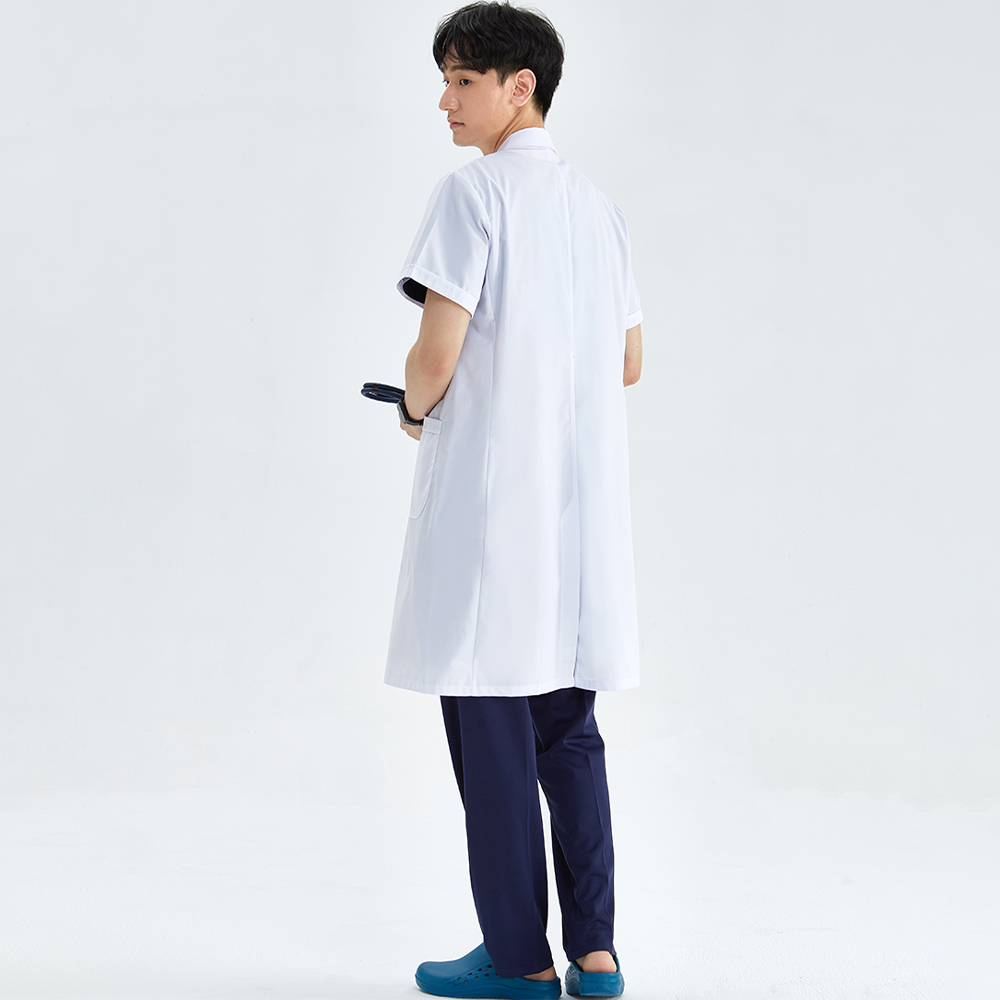 Unissex branco casaco de labor - Medical Lab Coat avaliação e preço