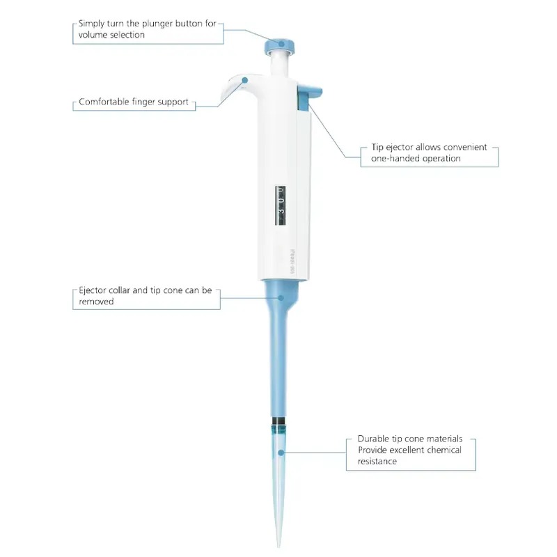 Micropipetas de Plástico Heng  - Lab Pipette Tip avaliação e preço